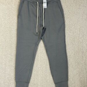 American Eagle Gray Sweatpants with Elastic Cuffs